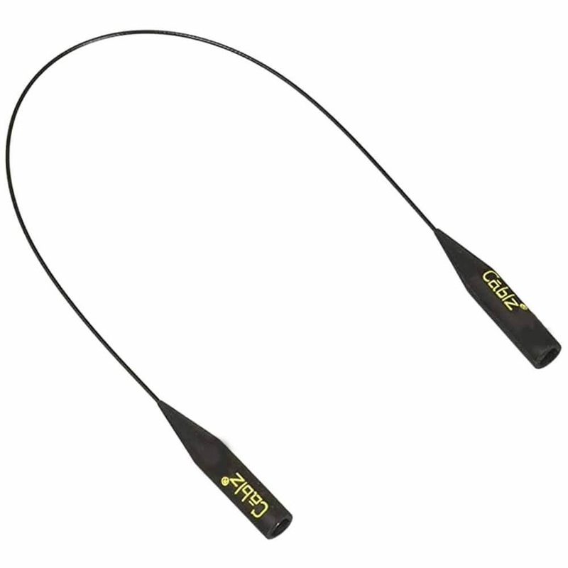 14″ Black Cablz Sunglasses Retainer