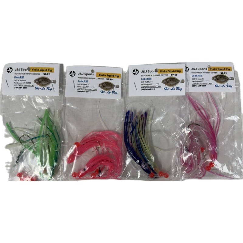 J&J Hi-Low Squid Fluke Rig