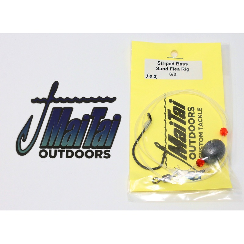 MaiTai Striped Bass Sand Flea Rig