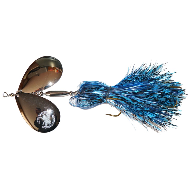 Musky Mayhem Tackle Double Cowgirl Bucktail