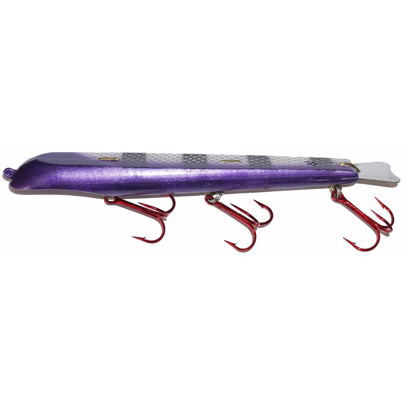 Suick Musky Lures Series 10″ Dive and Rise Bait