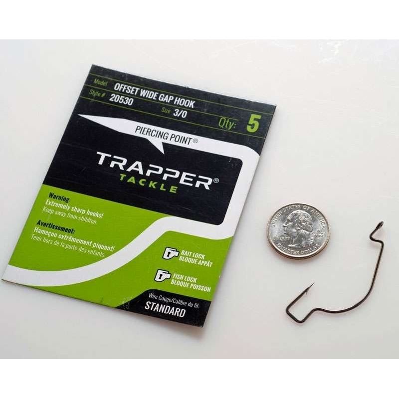Trapper Offset Wide Gap 3/0