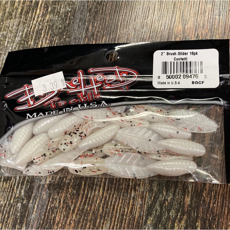 Bone Head Brush Glider 2″ Confetti