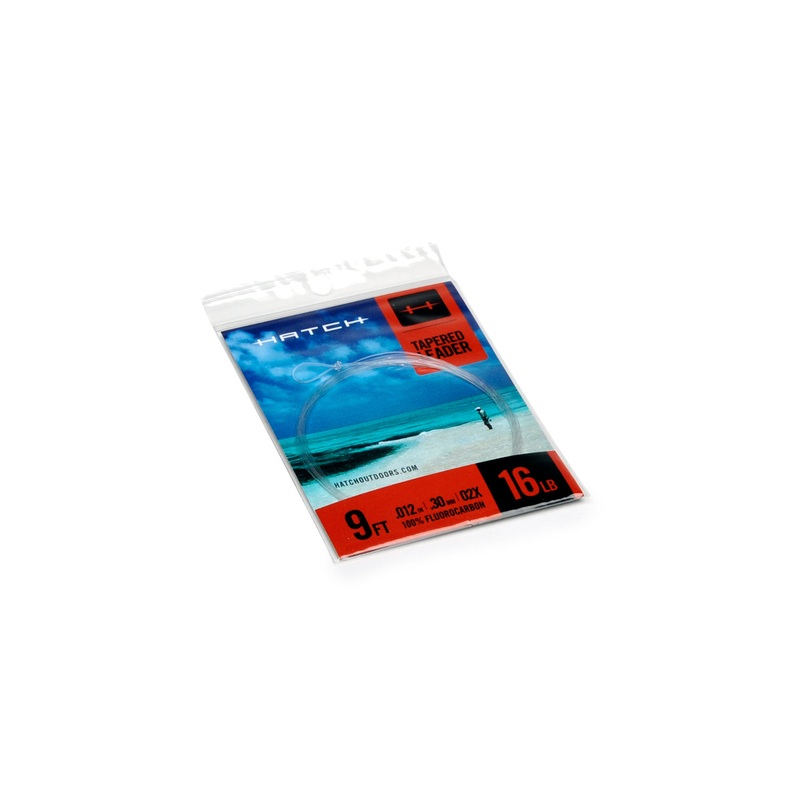 Hatch Professional Series Fluorocarbon 9′ Tapered Leader