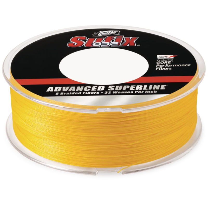 Sufix 832 Advanced Superline Braided Fishing Line (300 yd Spools)