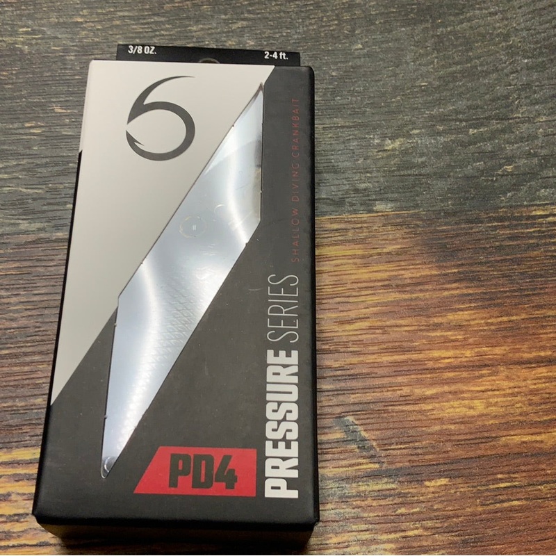 6th Sense PD4 Pressure 3/8 oz. Ghost Pro Shad