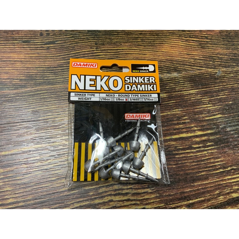 Damiki Neko Sinker 3/16 oz. Lead
