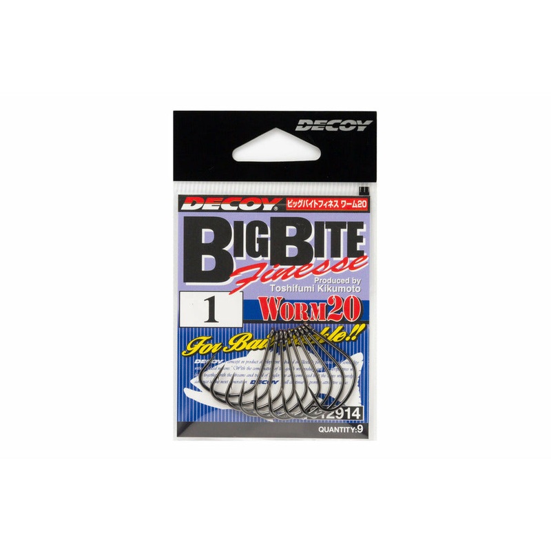 DECOY WORM20 BIG BITE FINESSE