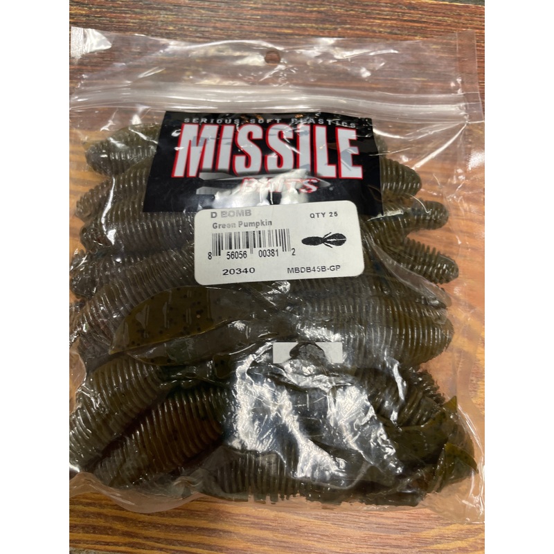 Missile D Bomb Green Pumpkin  25 pack