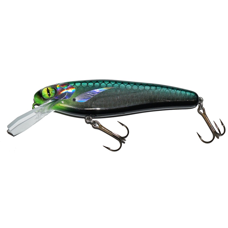 Big Fork Black Mamba Holo Avitar Crankbait