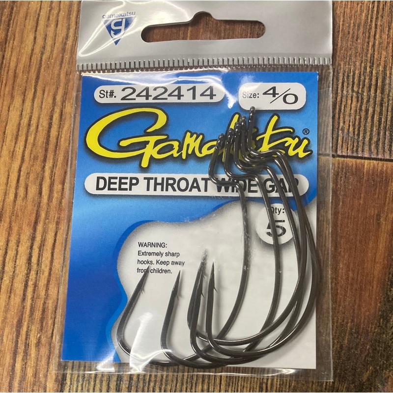 Gamakatsu Deep Throat 4/0