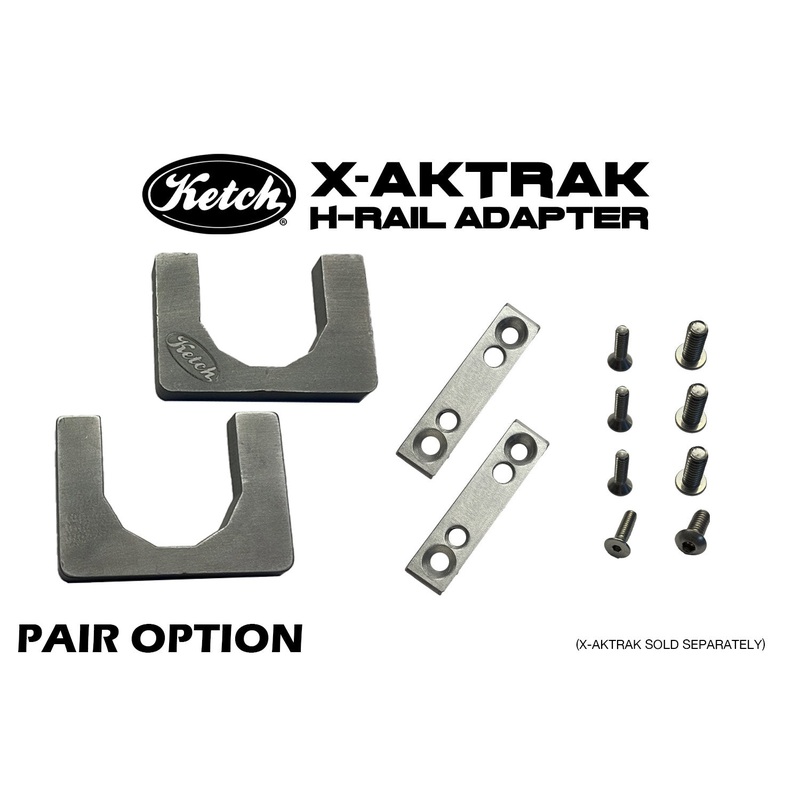 Ketch X-Aktrak H-Rail Adapter (Pair)