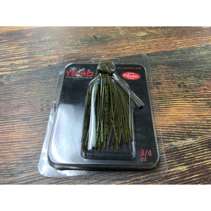 Toad Thumper Juggernaut. Flipping Jig 3/4 oz. Watermelon Craw