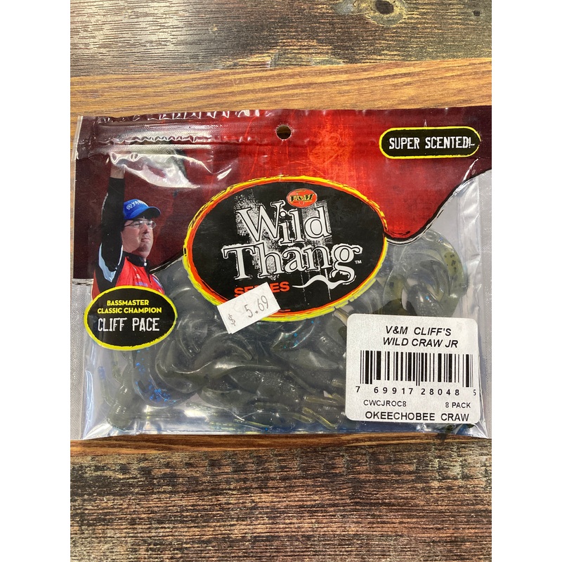 V&M Cliffs Wild Craw Jr. – Okeechobee Craw.