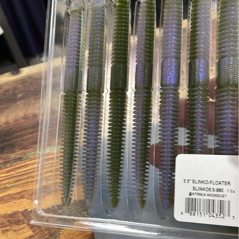Yamamoto Slinko-Floater 5.5″ Watermelon Moon Dust