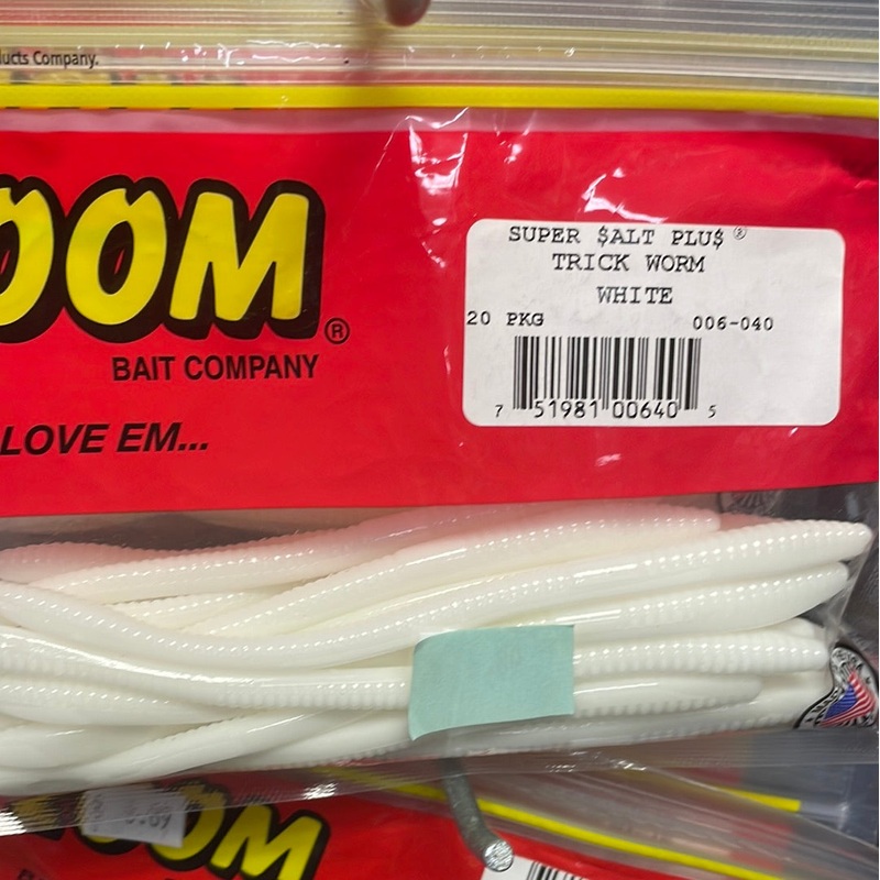Zoom Trick Worm – White