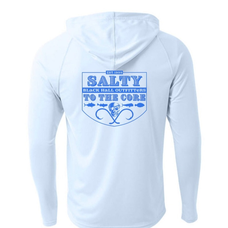 BHO “Salty To The Core” Gamefish Shield Long Sleeve UV Hoodie