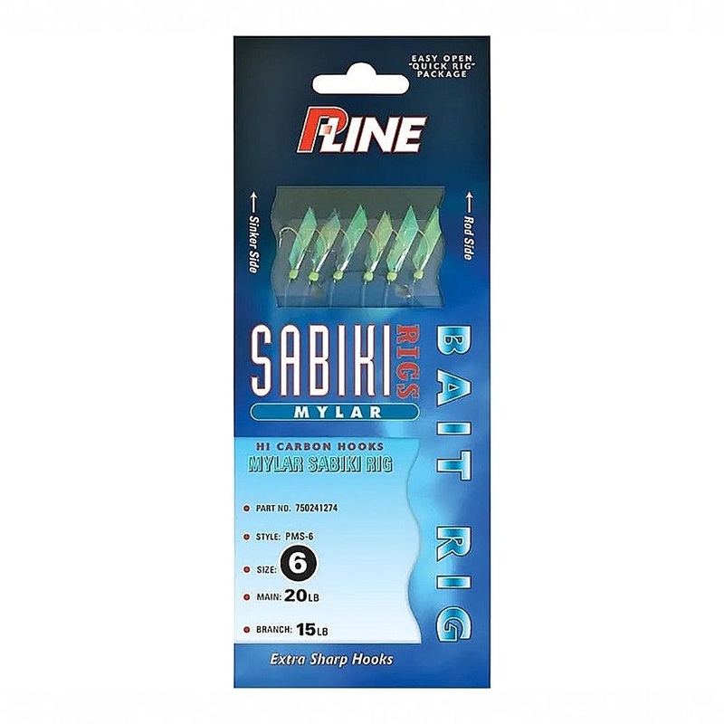 Buy 2 P-Line Sabiki Rig with Mylar Get 1 FREE