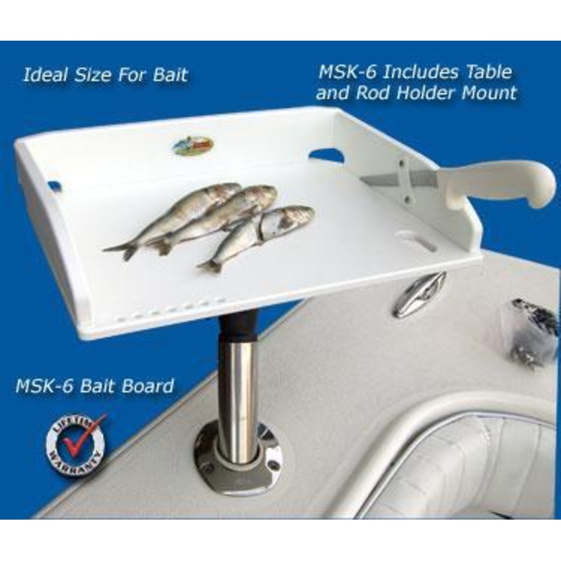 Deep Blue MSK-6 MultiSystem Rod Holder Bait Table