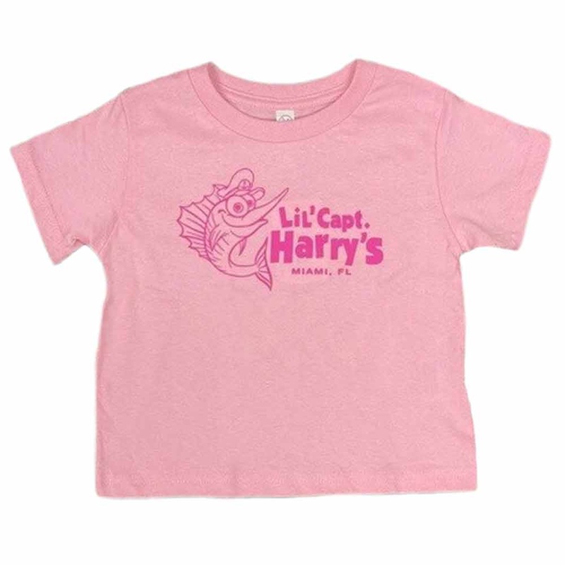 Lil Capt Harry’s Pink Cotton T Shirt