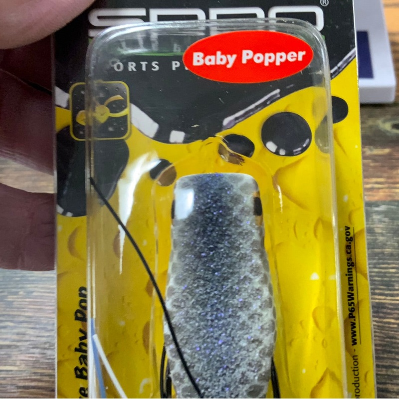 Spro Bronzeye Baby Popper Nasty Shad