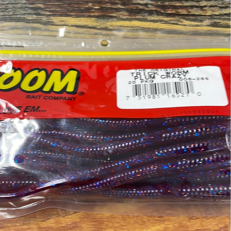 Zoom Trick Worm – Plum Crazy