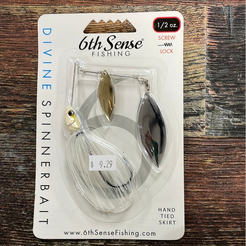 6th Sense Divine Spinnerbait 1/2 oz. Shad Ice