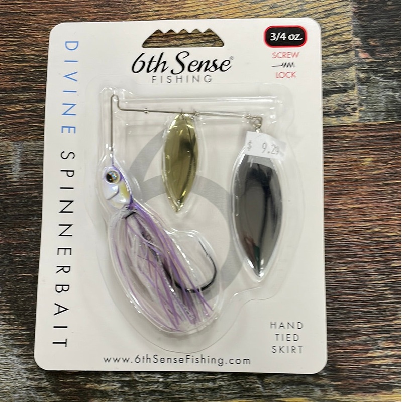 6th Sense Divine Spinnerbait 3/4 oz. Lavender Shad