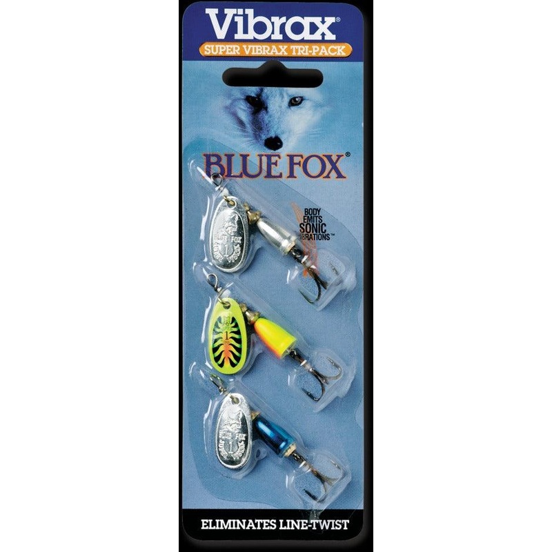 Blue Fox Super Vibrax Tri-pack