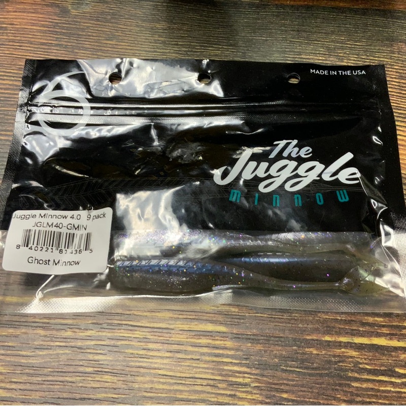 6th Sense Juggle Minnow 4″ Ghost Minnow