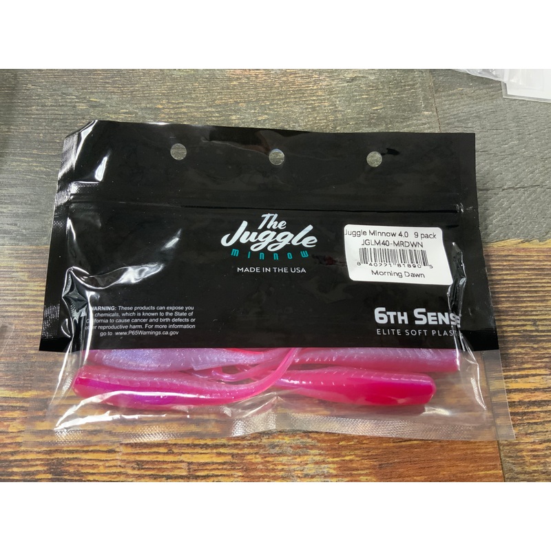6th Sense Juggle Minnow 4″ Morning Dawn
