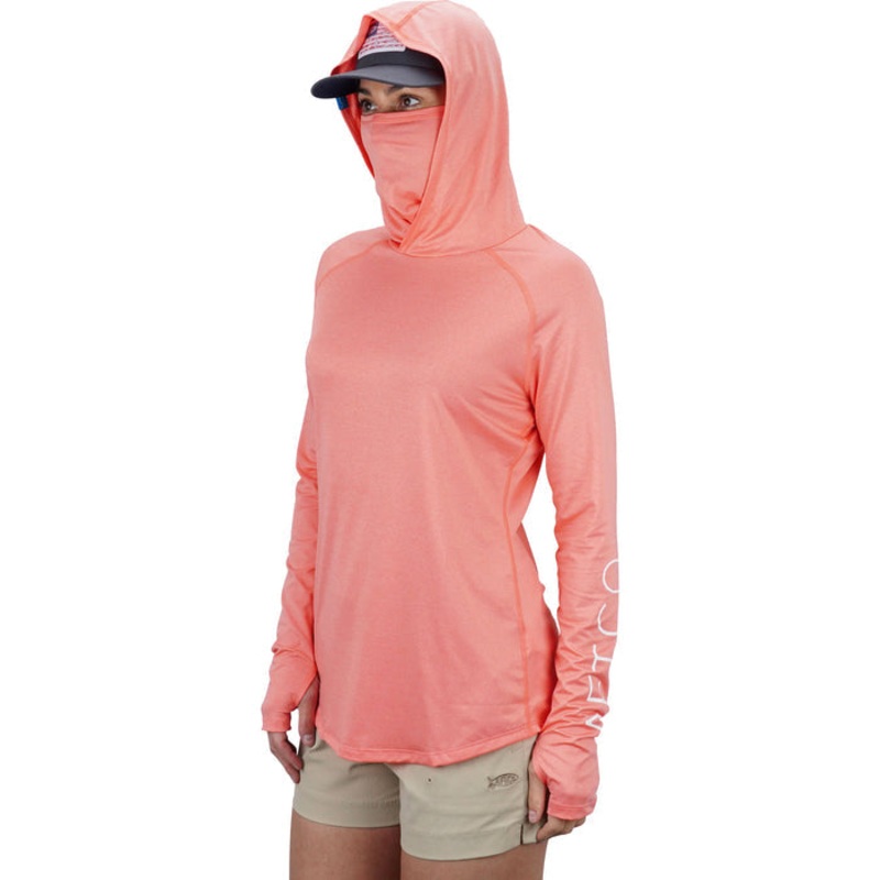 AFTCO Women’s Yurei Air-O Mesh Hooded Performance Shirt