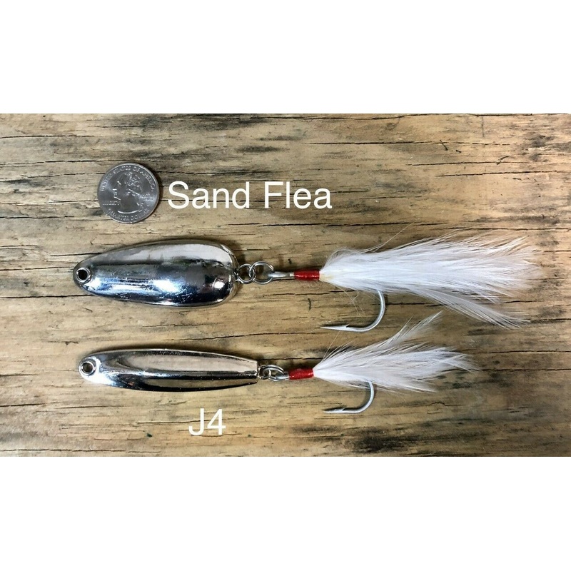 “Charlie Graves Lures”  Combo Pack:1) Sandflea 2-1/2oz & 1) J4 1-1/2oz