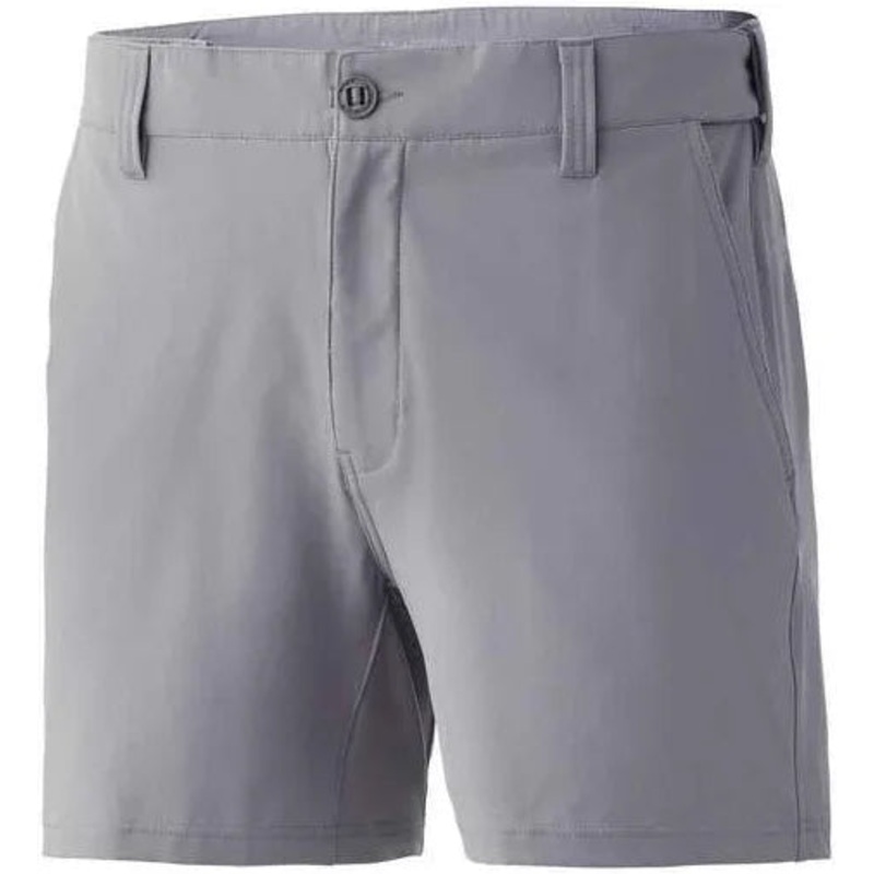HUK Pursuit Short 6 Large Overcast Grey
