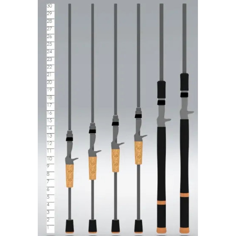 St. Croix Bass X Casting Rod – 6’6″ Med Heavy Fast