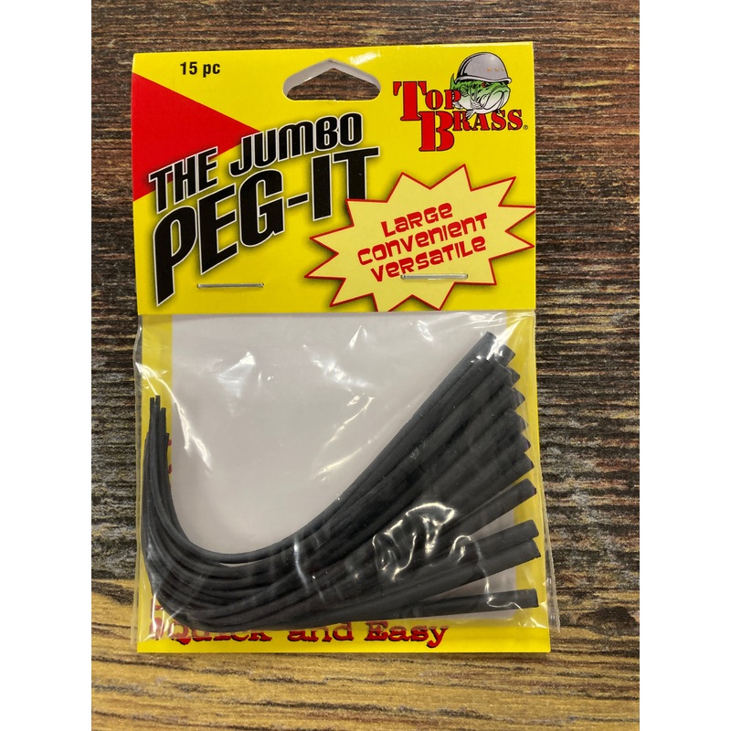 Top Brass Peg It System Jumbo Black