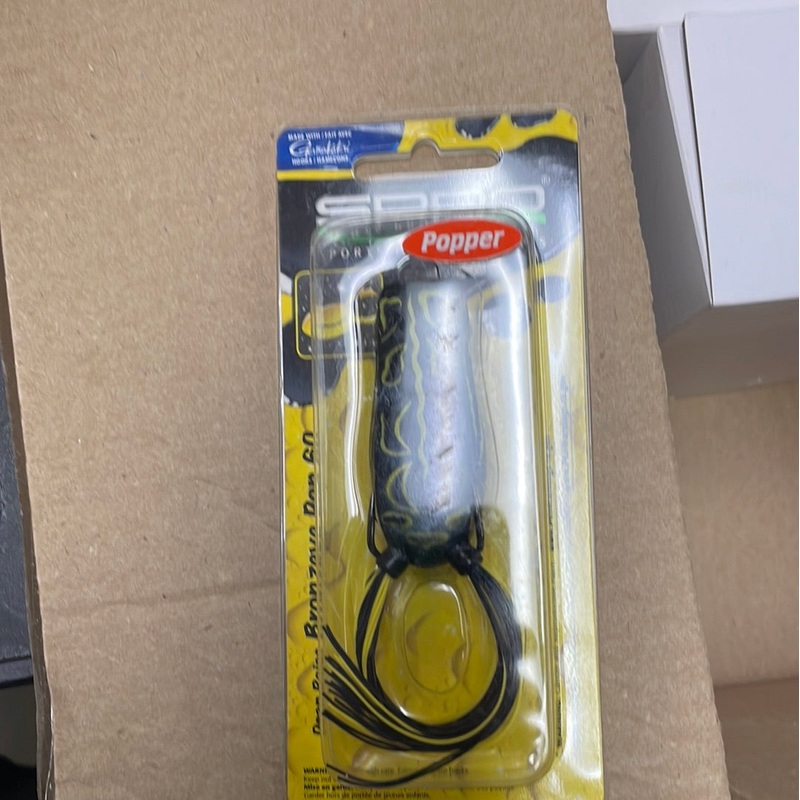 Spro Bronzeye Popper 60 Rain Forest Black