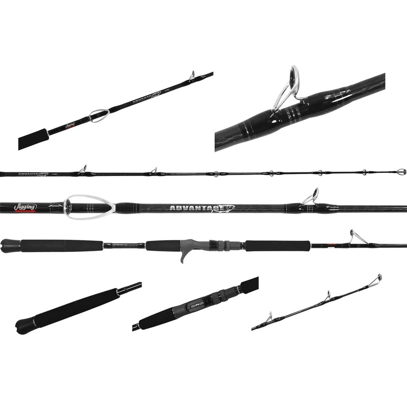 Jigging World Ghost Hunter Advantage Jigging Casting Rods