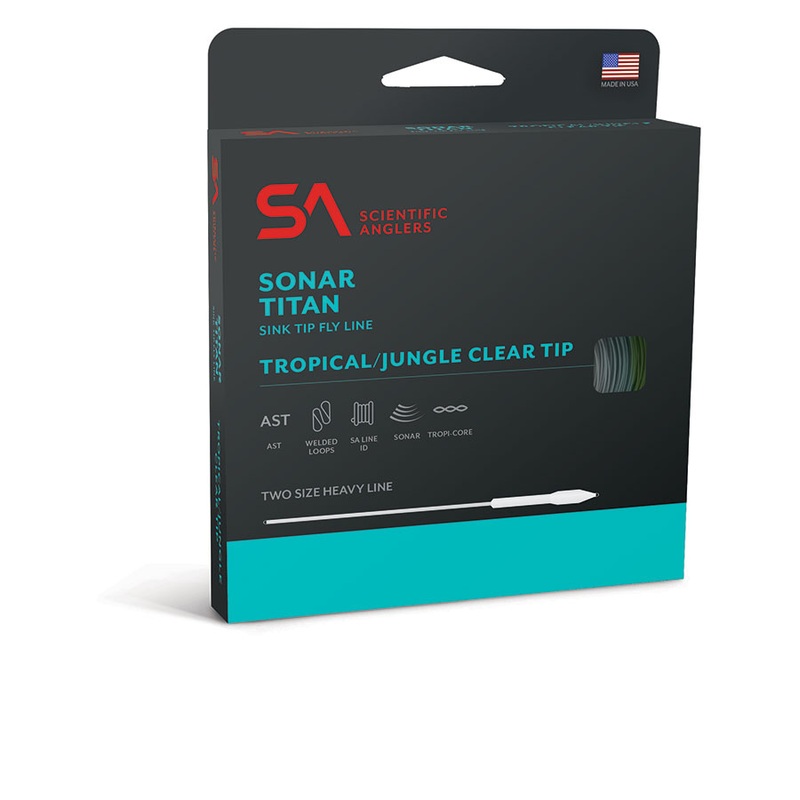 Scientific Anglers Sonar Titan Tropical Clear Tip Fly Line