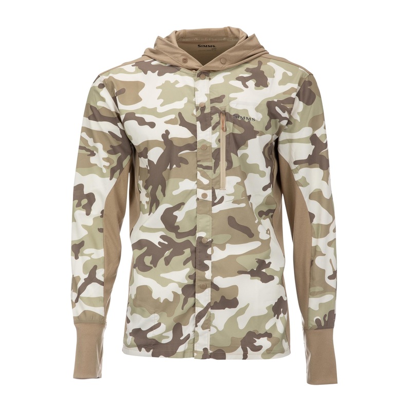Simms Ms Intruder Hoody-Woodland Camo Sandbar