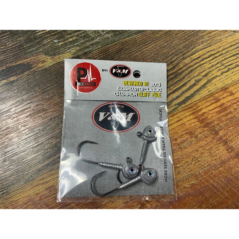V&M Sonar Lockdown Minnow Head 1/4 oz. Lead