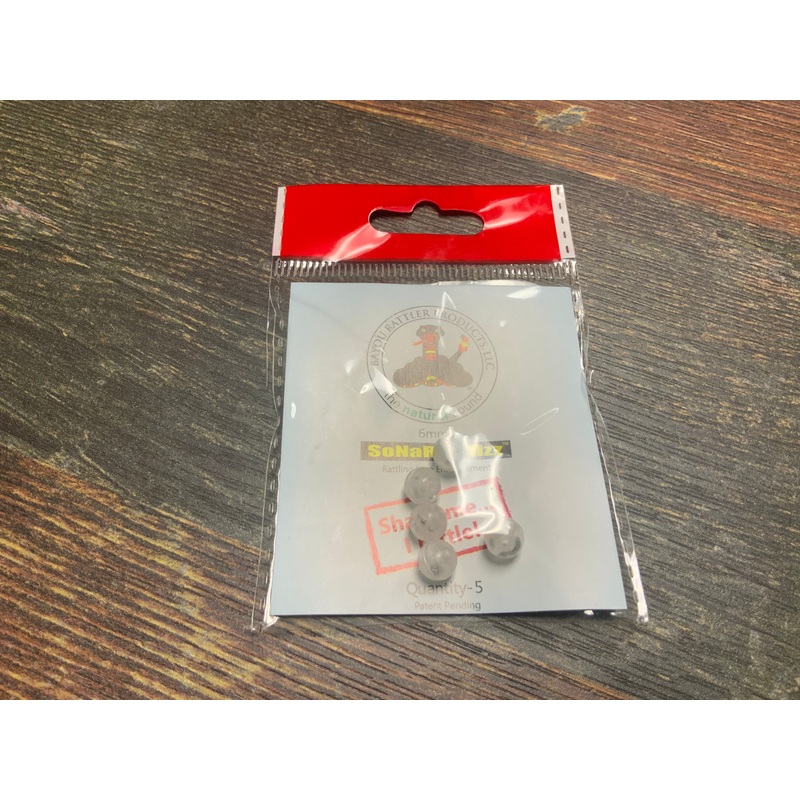 Bayou Sonar Ballzz 6mm – Clear