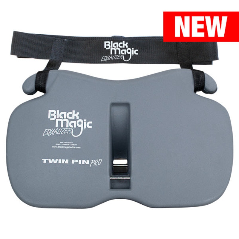 Black Magic Twin Pin Pro Equalizer Gimbal Plate Black Magic | Capt. Harry’s Fishing Supply