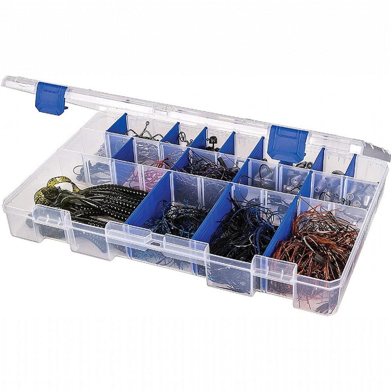 Flambeau Tuff-Tainer 3-Fixed Comps with Dividers 14×9.125×2″ with Zerust