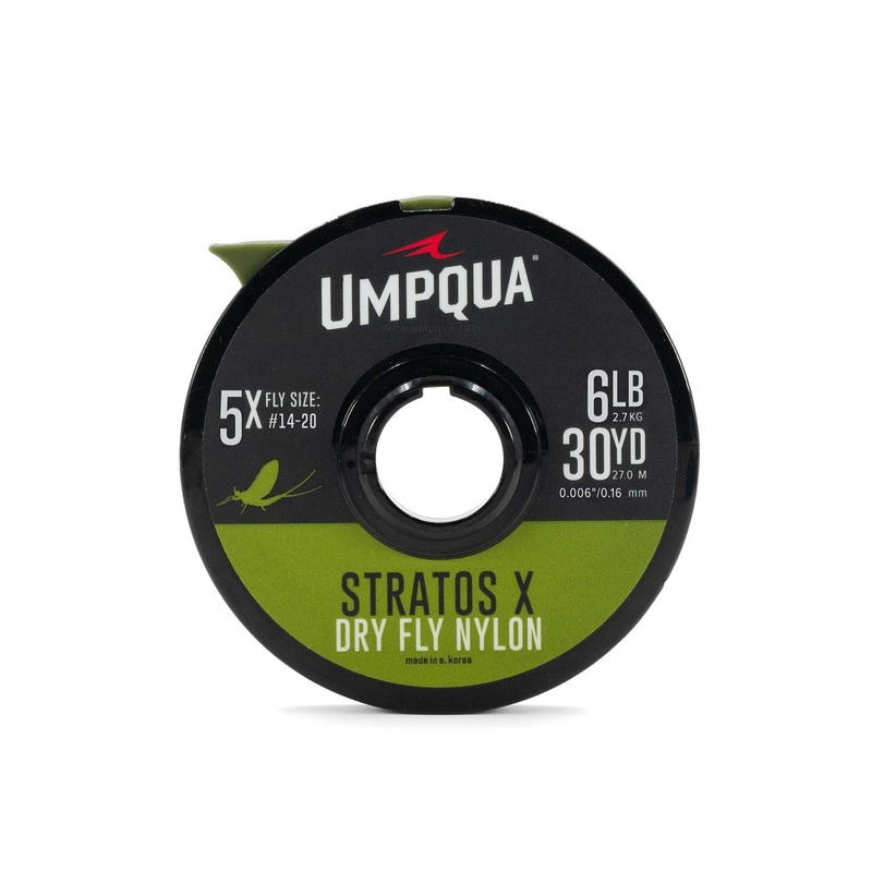Umpqua Stratos X – Dry Fly Nylon Camo Tippet