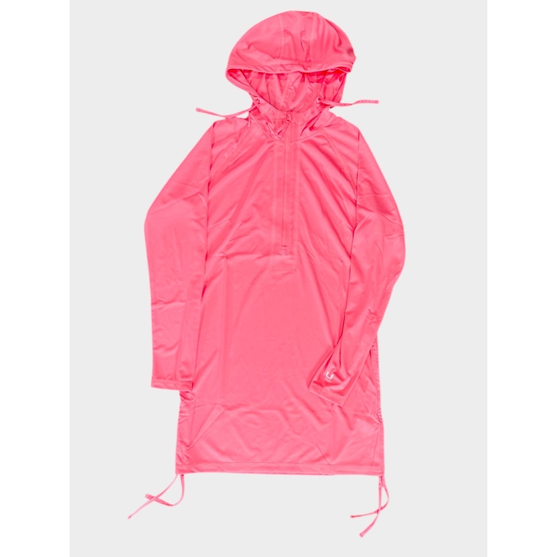 HUK Pursuit Coverup Dress Small Coral