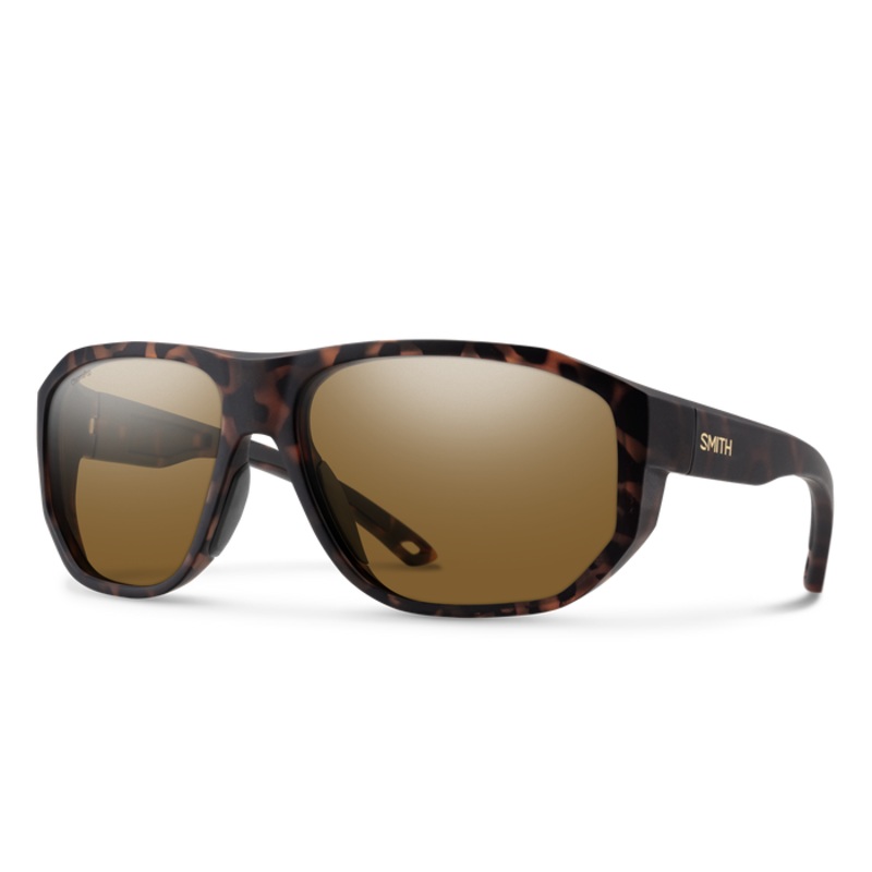 Smith Outrigger Sunglasses – Matte Tortoise + ChromaPop Glass Polarized Brown Lens