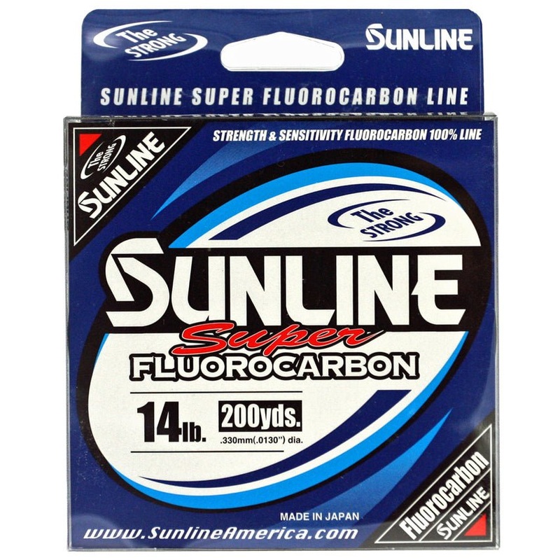 Sunline Super Fluorocarbon Line 200 Yard Spool