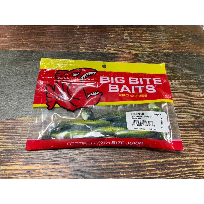 Big Bite Cane Thumper 3.5″ SS Shad