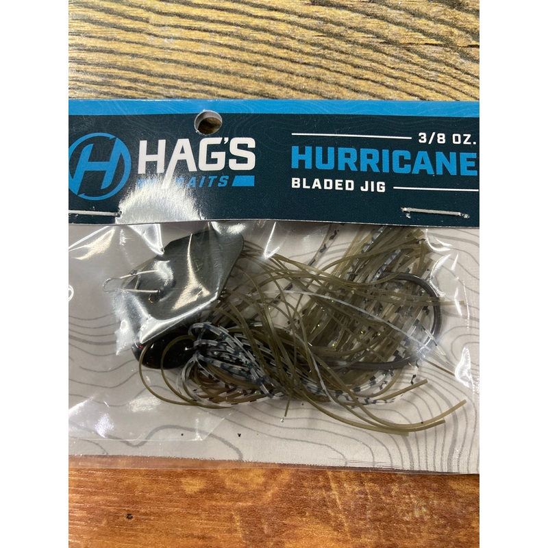 Hags Baits Hurricane 3/8 oz. Green Pumpkin